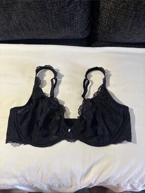 Black Lace Underwire Bra